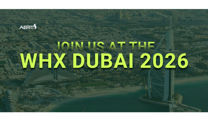 AERTI آپ کو ڈبلیو ایچ ایکس دبئی 2026 میں ہمارے بوتھ پر جانے کی دعوت دیتا ہے