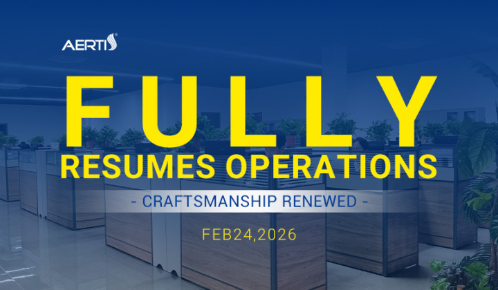 تستأنف شركة AERTI عملياتها رسمياً، وهي ملتزمة بحماية كل نفس.