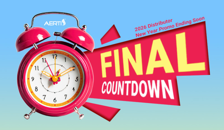 AERTI Global Distributor Neujahrs-Sonderangebot Countdown