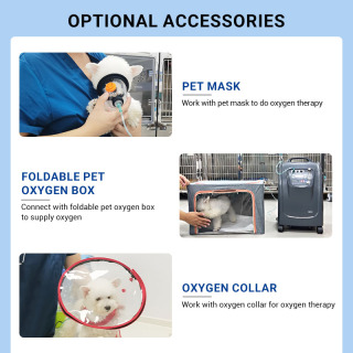 جهاز توليد الأكسجين المحمول للعيادات البيطرية