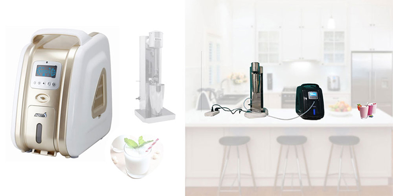 Oxygen Concentrator for Oxygenated drink