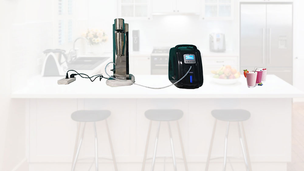 Oxygen cocktail mixer Oxygen cocktail mixer