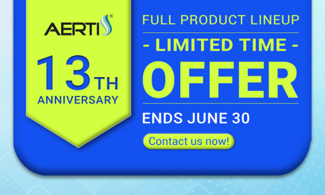 AERTI 13th Anniversary｜Best Price of the Year