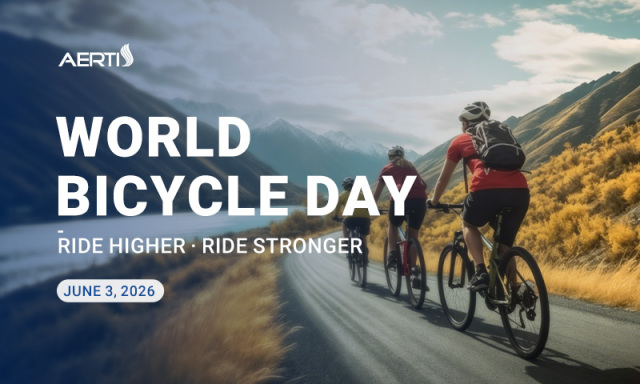 Día Mundial de la Bicicleta: el generador hipóxico AERTI ayuda a los ciclistas a superar los límites de altitud.