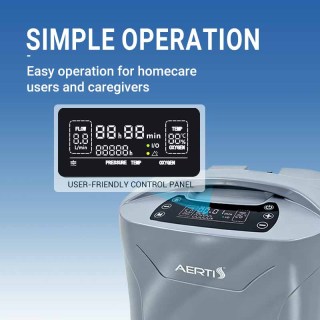Solución rentable para la terapia de oxígeno: concentrador de oxígeno AR-5-C