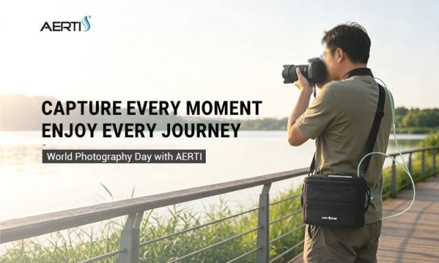 World Photography Day – Bring Your AERTI Portable Oxygen Concentrator