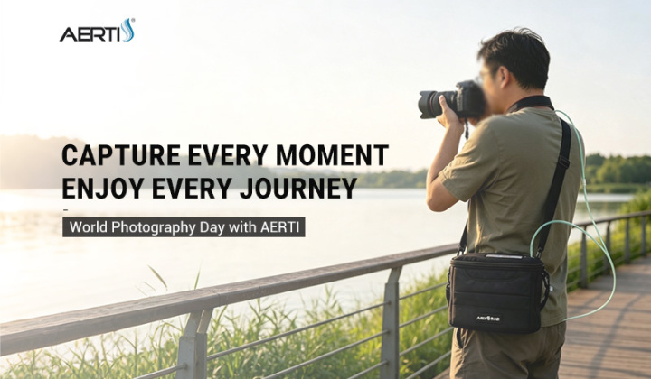 World Photography Day – Bring Your AERTI Portable Oxygen Concentrator