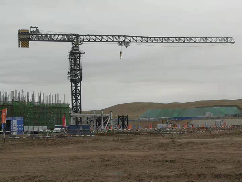 64 Ton Jib 80m Height 86m Topless Tower Crane