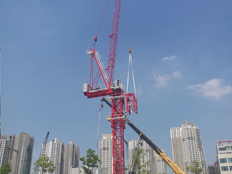 SYM tower crane EL20/22 Luffing tower crane.8 tonelada
