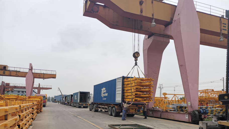 12 מנופי מגדל יחידות חתומים על ידי חברה רוסית נמסרו בהצלחה על ידי רכבת סין אירופה לנמל בלוצ'ניה, רוסיה. 12 מנופי מגדל יחידות חתומים על ידי חברה רוסית נמסרו בהצלחה על ידי רכבת סין אירופה לנמל בלוצ'ניה, רוסיה.