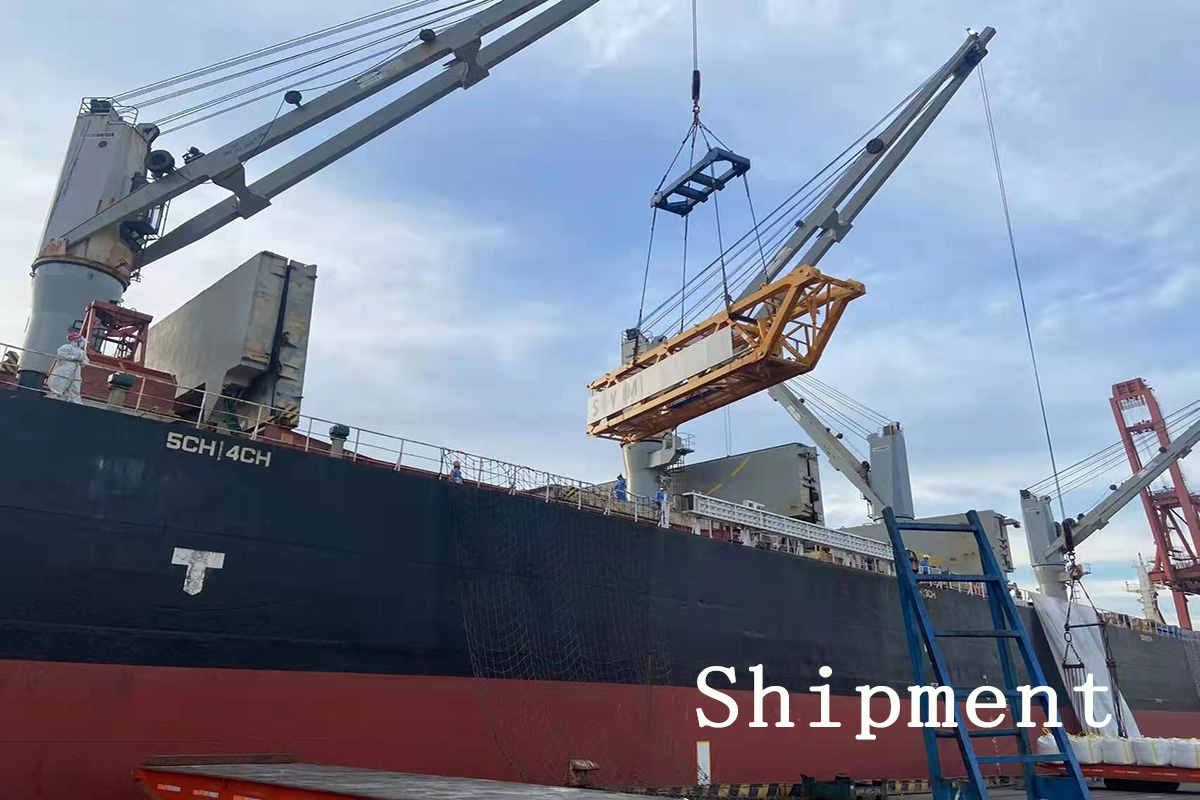 מנוף המגדל הנוסע S1200M64 הגיע לאוקראינה