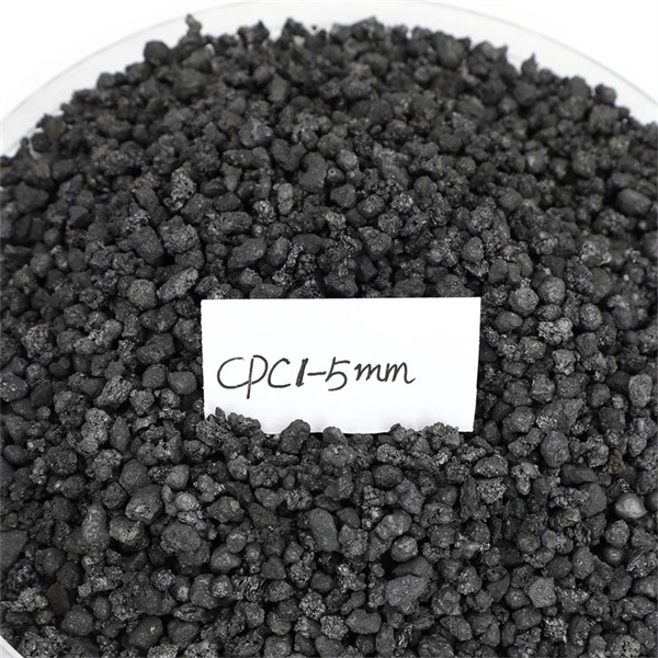 المسبب الكربون المؤهل فحم الكوك المكلس 1-5mm