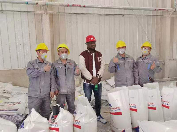 African customers to visit the factory