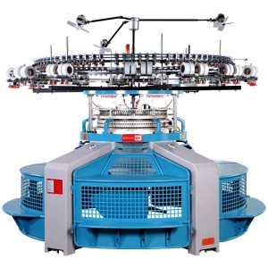 Кругловязальная машина одинарной джерси открытой ширины