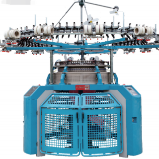 سنگل جرسی Jacquard سرکلر بنائی مشین