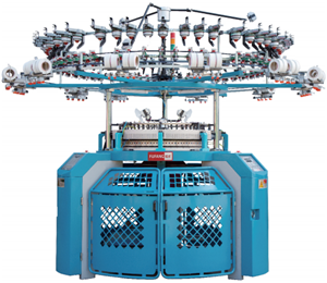 Bilgisayarlı Tek Jersey Havlu Jakarlı Yuvarlak Örgü Makinesi