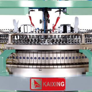 Máy dệt kim tròn hình ống đơn Jersey