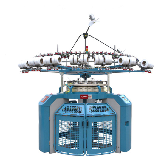 آلة الحياكة الدائرية عالية السرعة جيرسي واحدة