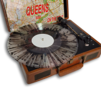 Splatter 批发定制 lp 光盘黑胶唱片