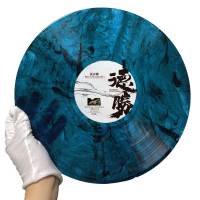 Enregistrement de lp de couleur mélangée personnalisé par le fabricant