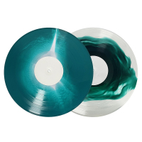 Enregistrement de lp de couleur mélangée personnalisé par le fabricant
