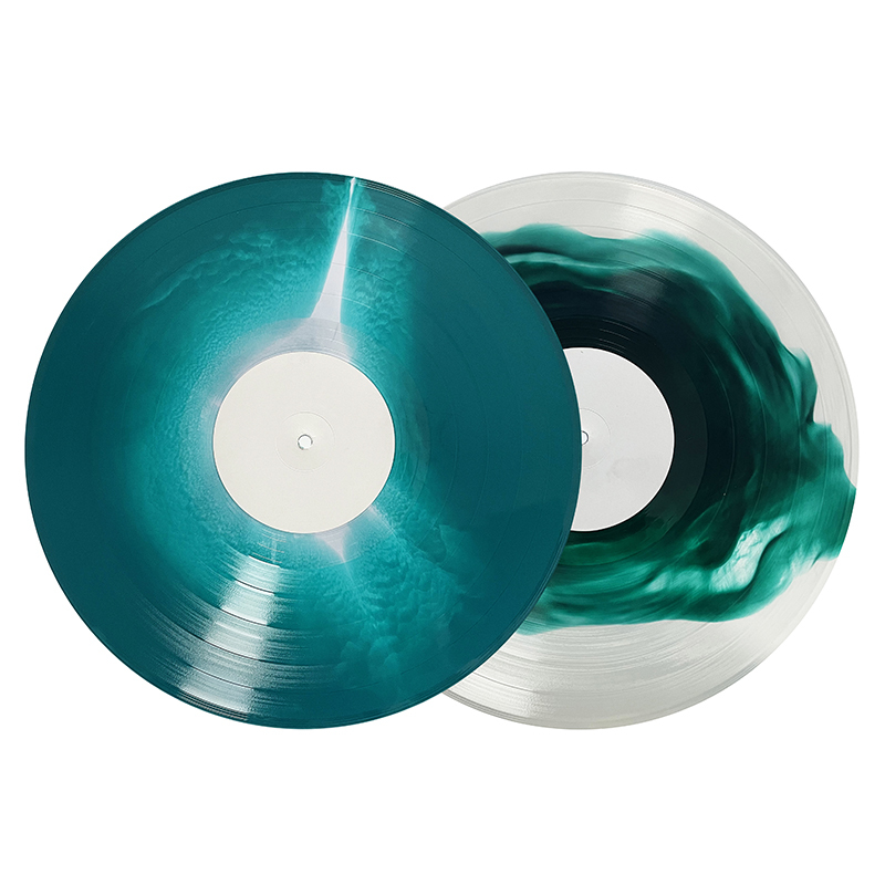 Enregistrement de lp de couleur mélangée personnalisé par le fabricant
