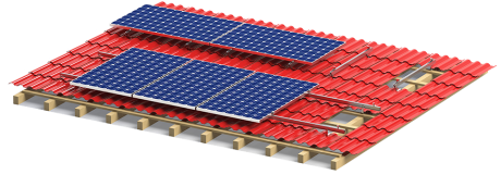 Tile Roof Solar Mounting System