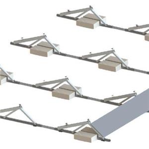 調整可能な三脚屋根架台