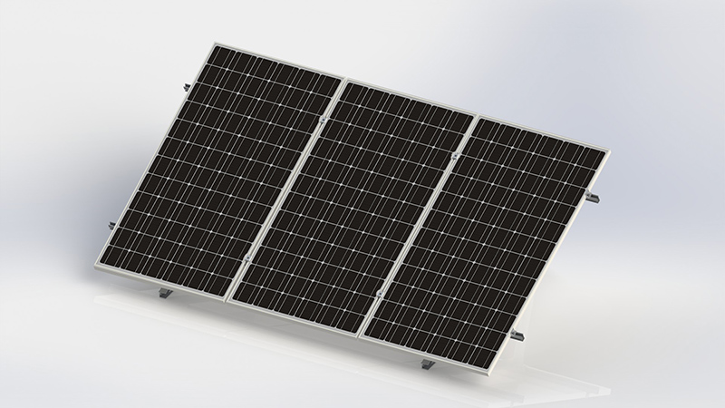 flat roof solar mointing system