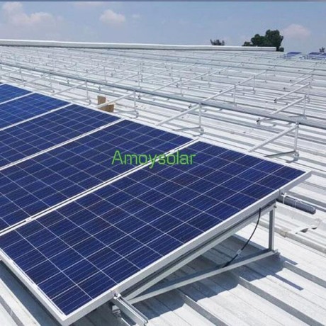 Metal Roof Fixed Triangular Solar Mounting System