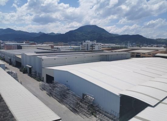 500KW matal roof solar mounting systems in Zhangzhou Fujian China