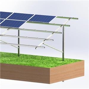 Fornitore di sistemi di montaggio solare a terra di tipo A per pannelli solari