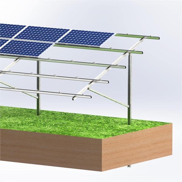 A-type Ground Solar Mounting System