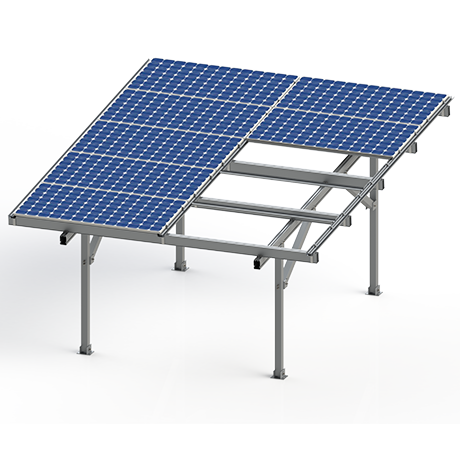 Aluminum Solar BIPV Car Shed Installation System