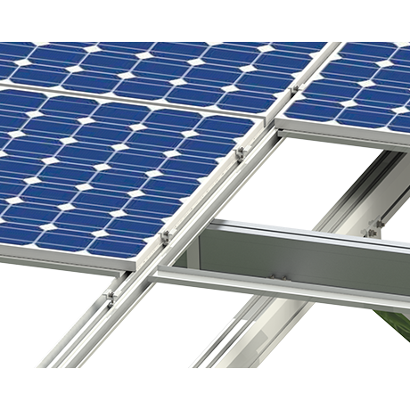 Aluminum Solar BIPV Car Shed Installation System