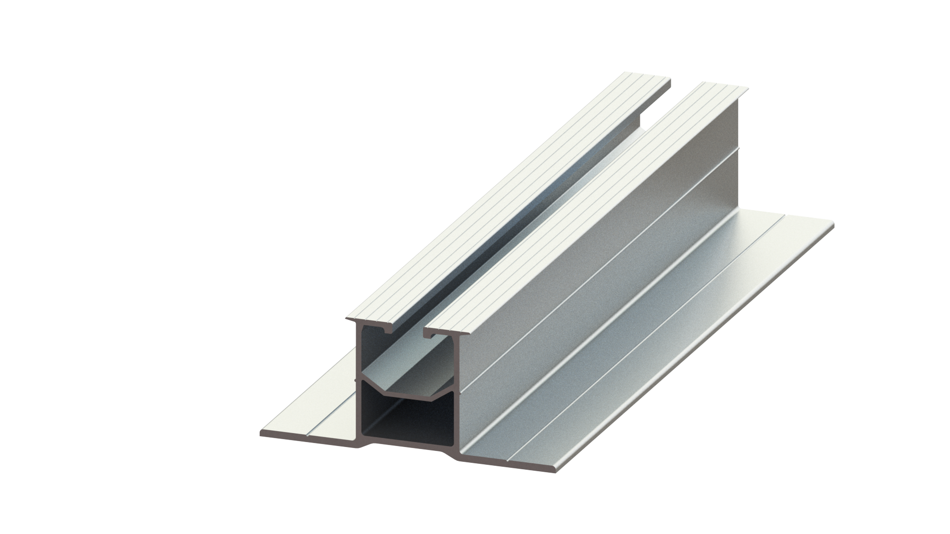 Solar Mini Rail For Metal Roof Solar System