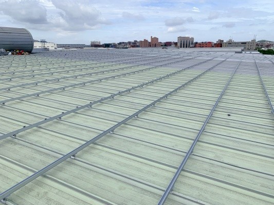 2MW Industrial metal rooftop project in FJ
