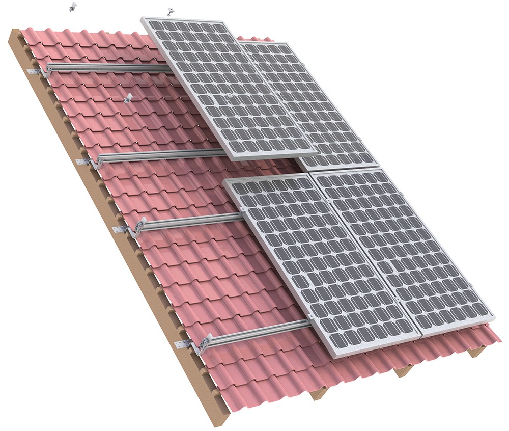 Tile Roof SUS 304 Solar Hook