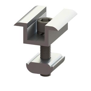 Solar mounting aluminium & SUS304 mid clamp kit