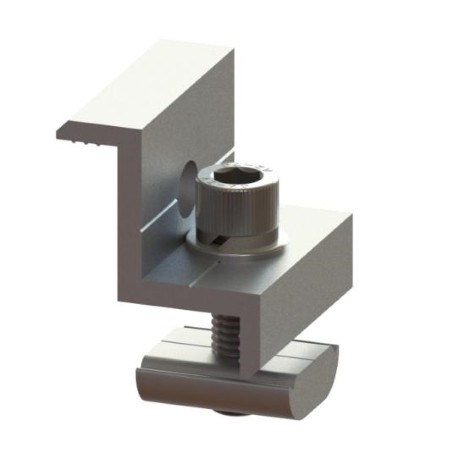 Adjusted end clamp