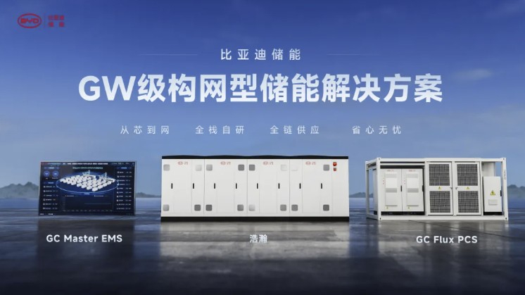 BYD、世界最大級となる14.5MWhのエネルギー貯蔵システムを発表