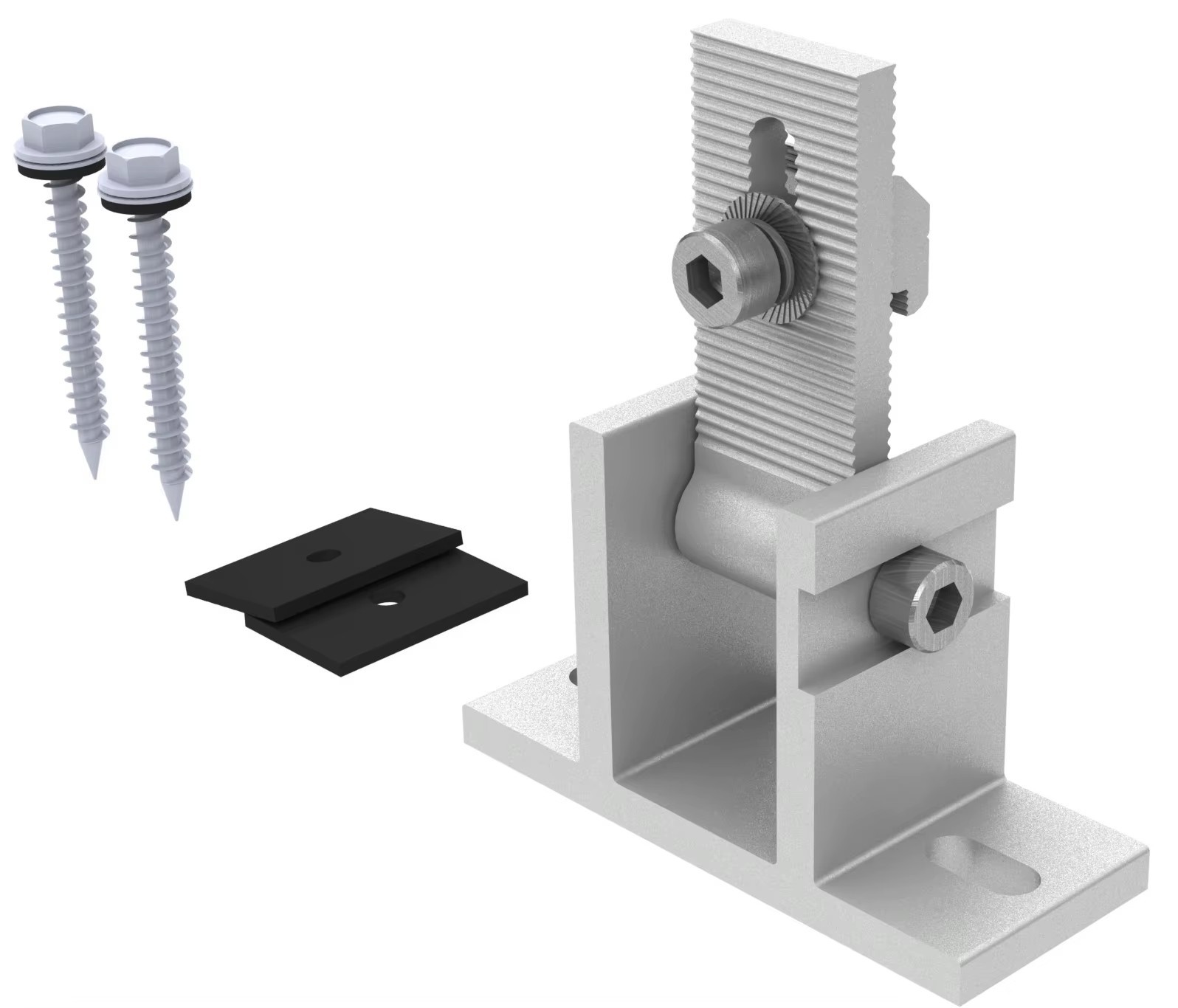 Aluminum alloy Front Rear Leg bracket combination for flat roof system—TP-04A