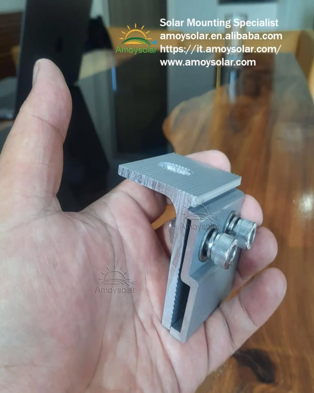 PV system standing seam clamp supply