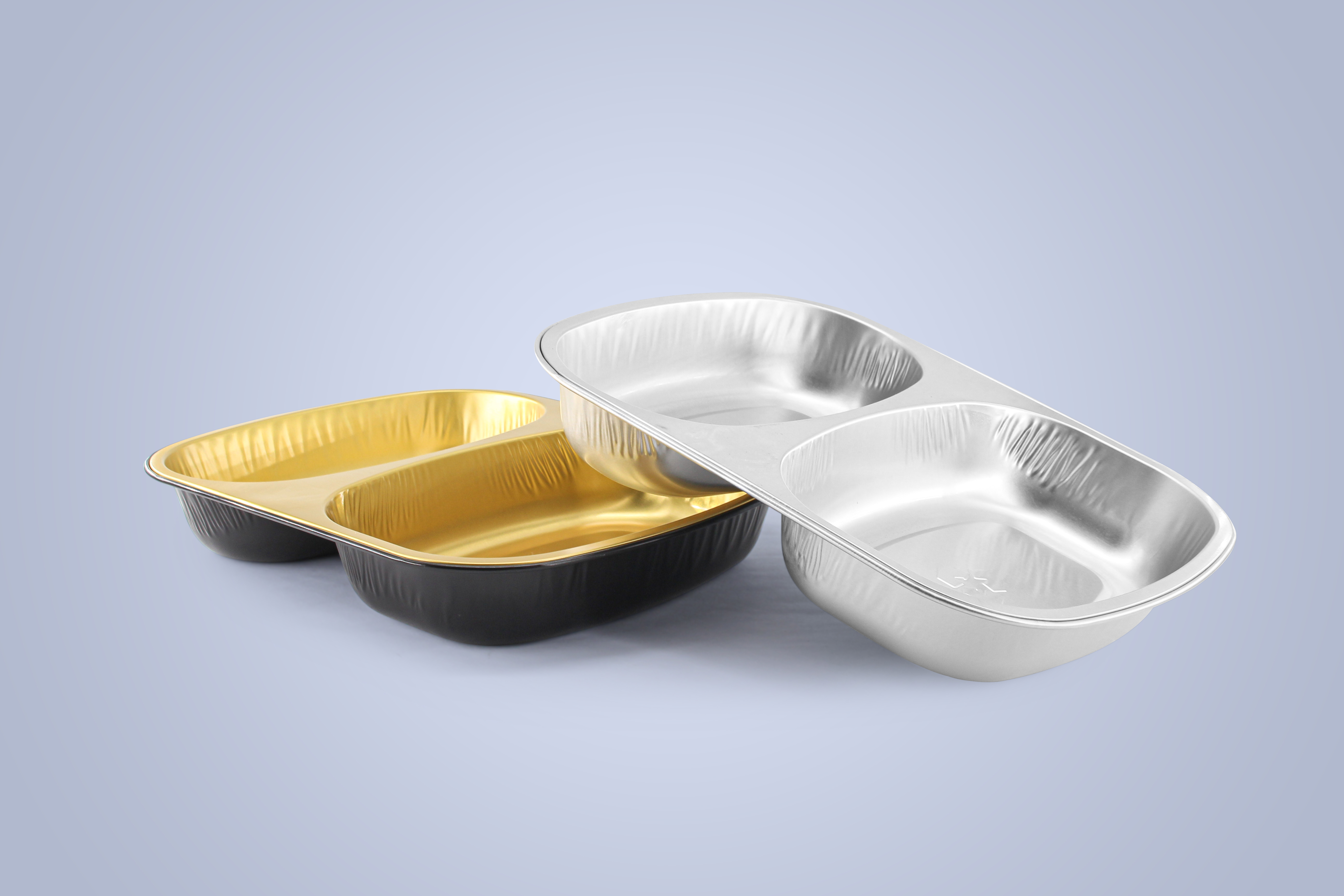 2-Compartment Foil Container Mould