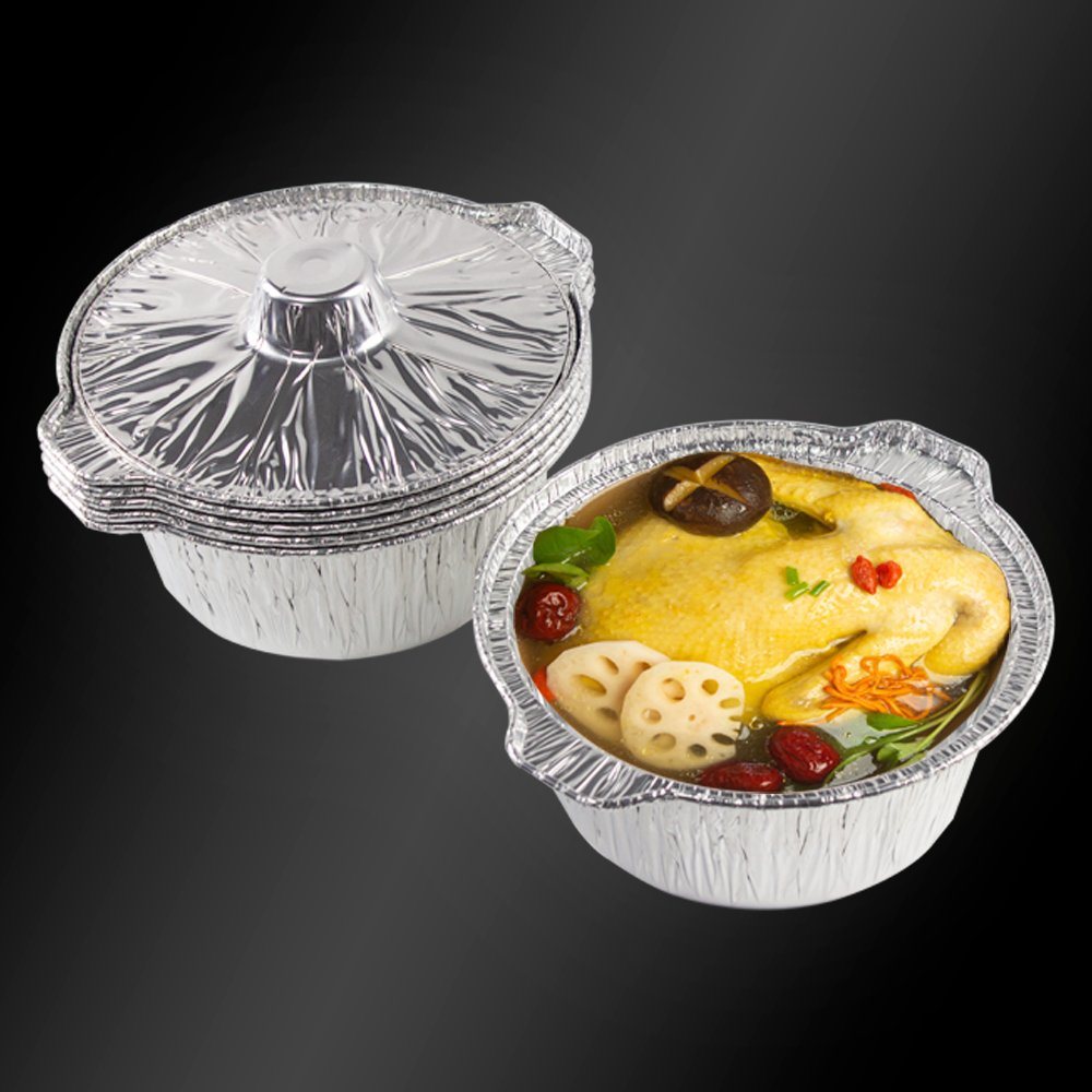 aluminum foil pots