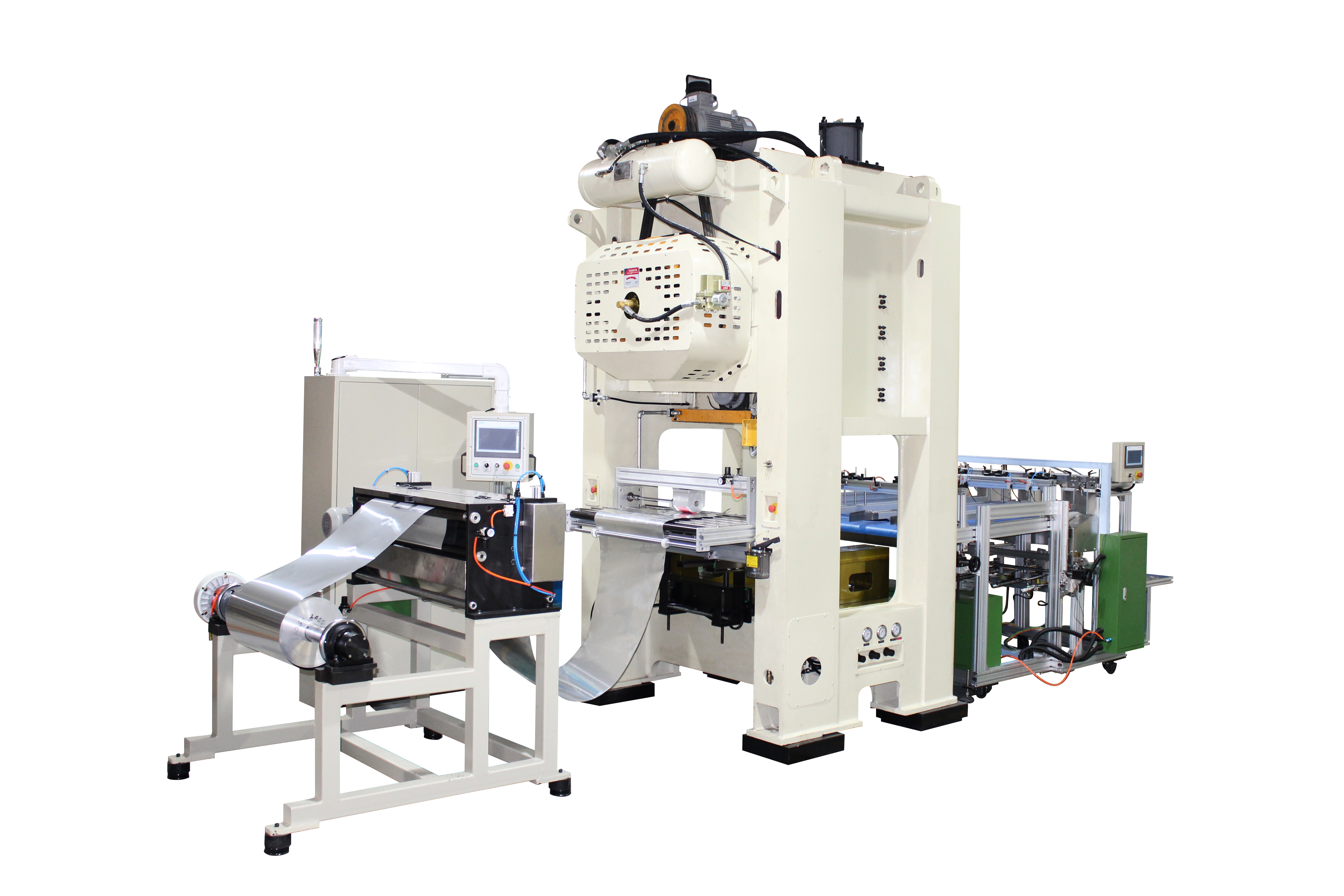 High Speed Silver Aluminium Food Container Making Machine