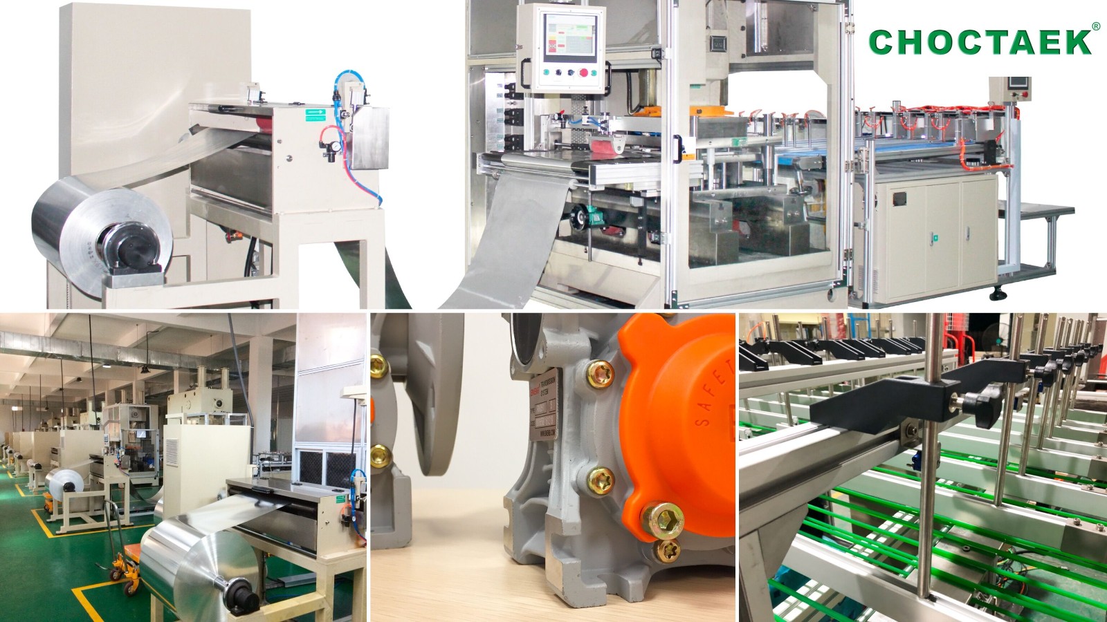 aluminium foil container making machine