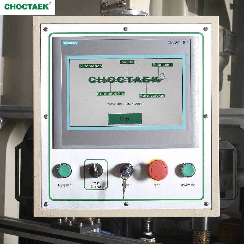 aluminum foil plate making machine