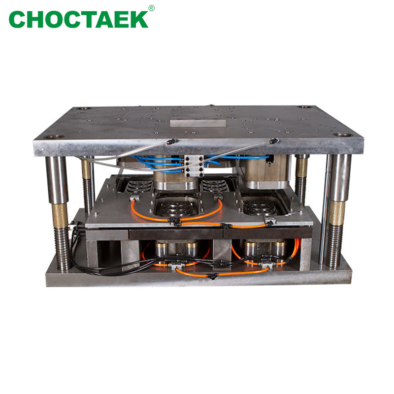 Round Aluminium Foil Container Mould With IVC Curling