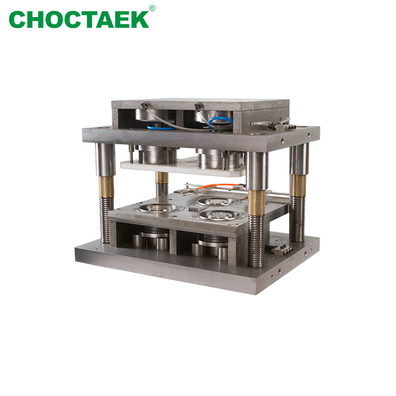 Round Aluminium Foil Container Mould With IVC Curling